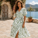 TKANINA WISKOZOWA ARIANNA DRUK - ZEBRA | Wiskoza | CLC-2639-J34-3 | Fashiontree