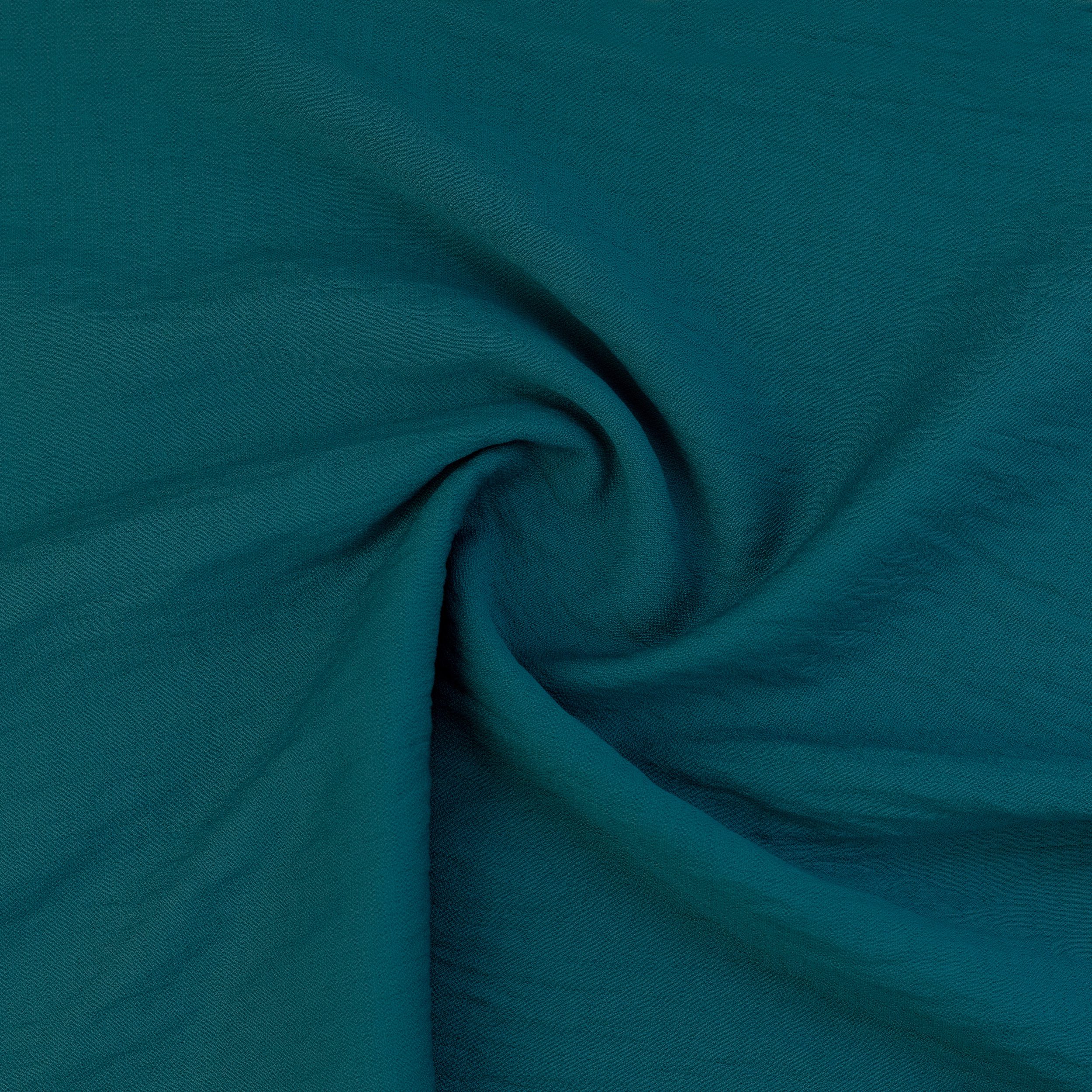 CLC-2643-28-TWIRL NYLON RAYON SALMA - TEAL - Image 1