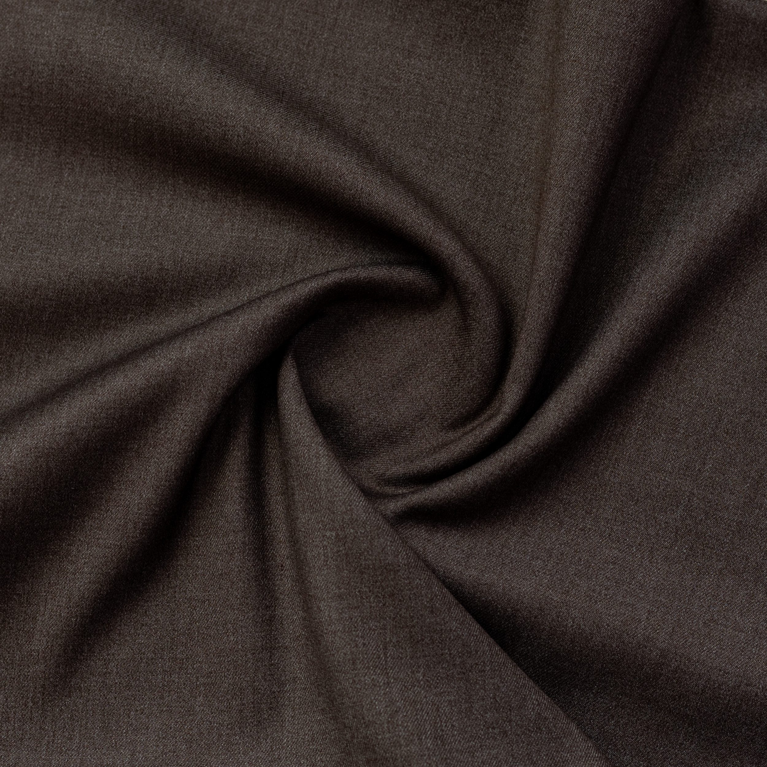 CLC-2652-2-TWIRL VISCOSE SUIT - CHOCOLATE - Image 1