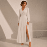 VISCOSE ATLANTA FOIL - LIGHT BEIGE - Image 2