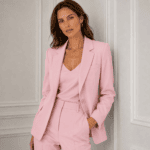 VISCOSE SUIT - PEACH - Image 2