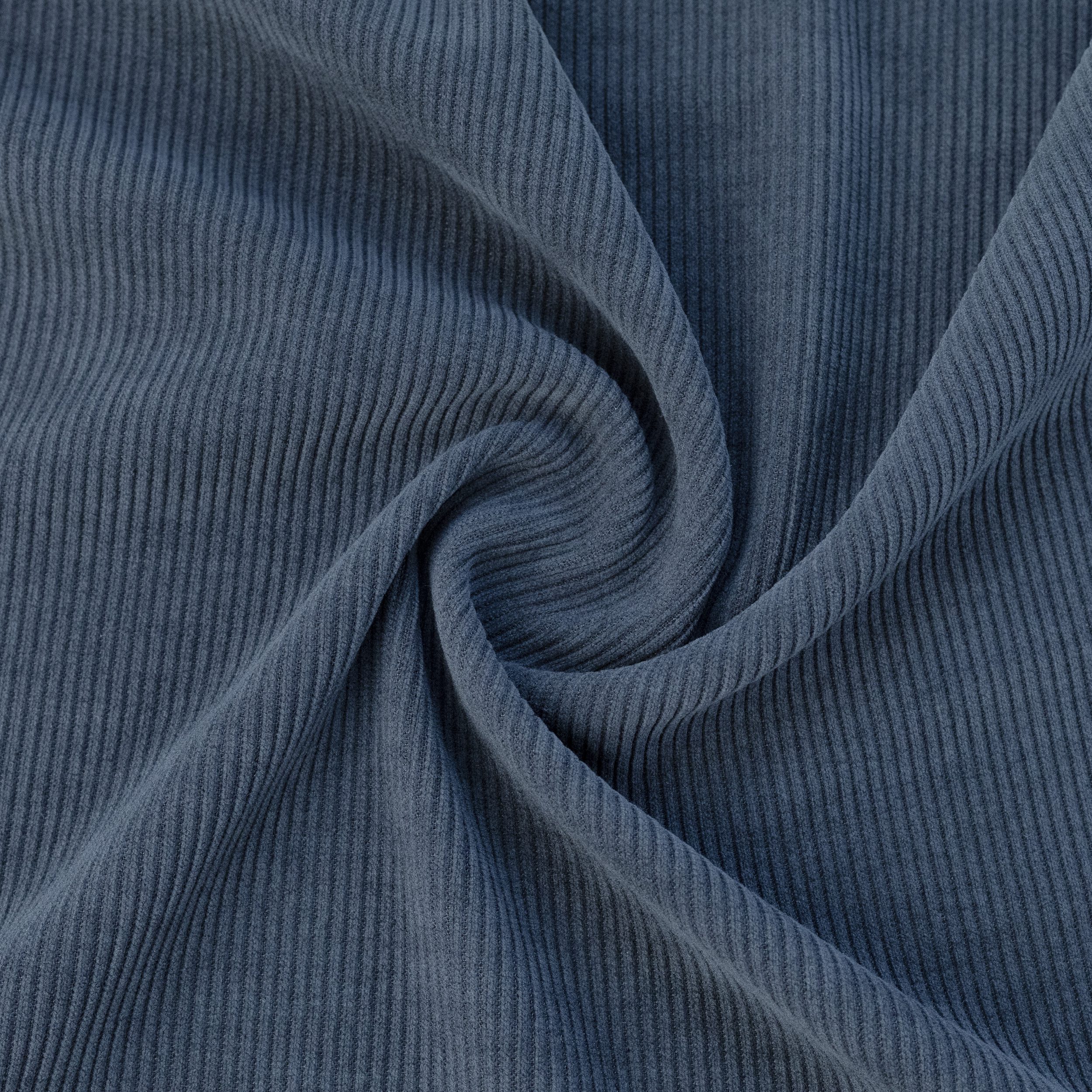 CLC-2670-6-TWIRL DZIANINA POLIESTROWA PRĄŻEK - DENIM - obrazek 1
