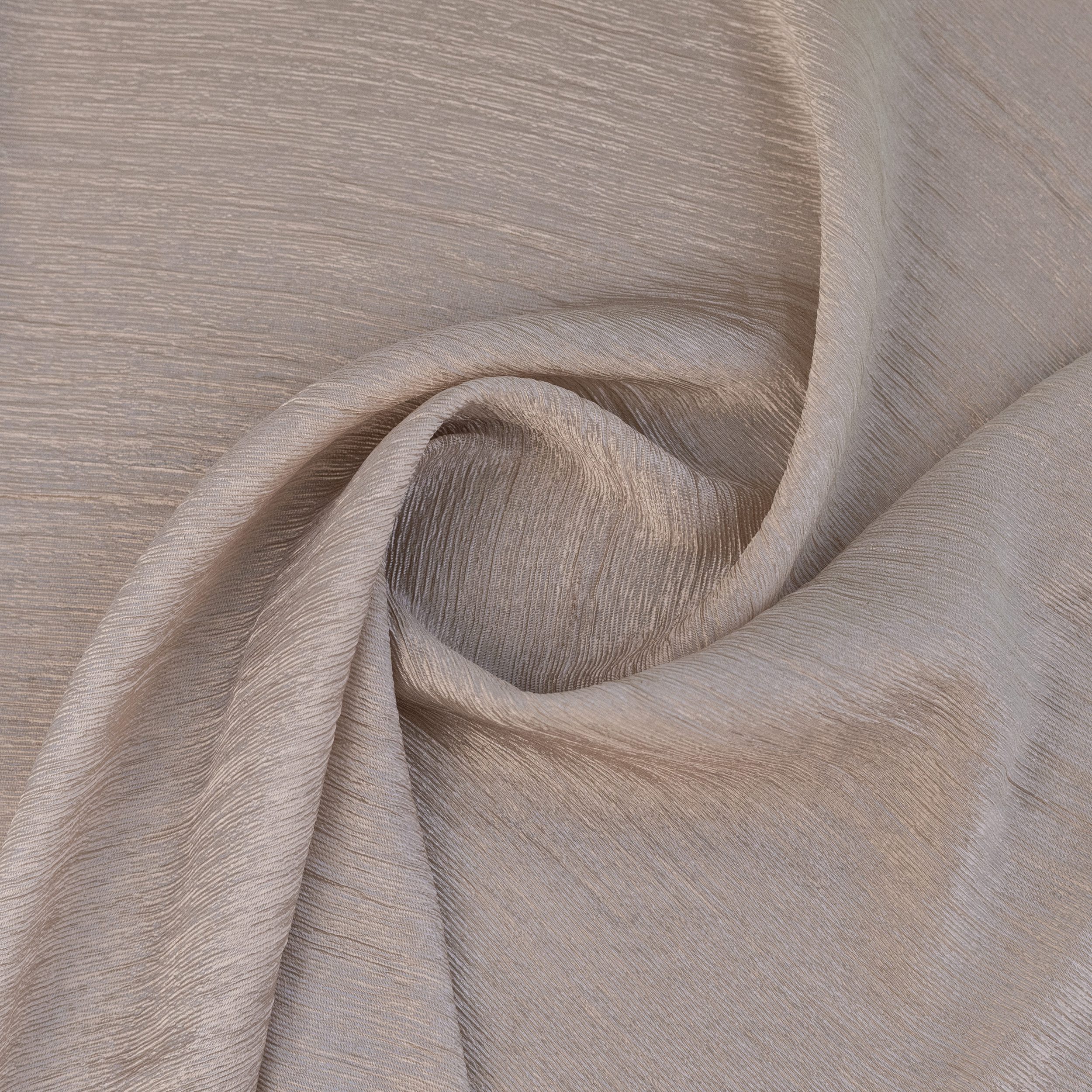 CLC-2687-6-TWIRL CHIFFON ACETATE - LIGHT BEIGE - Image 1