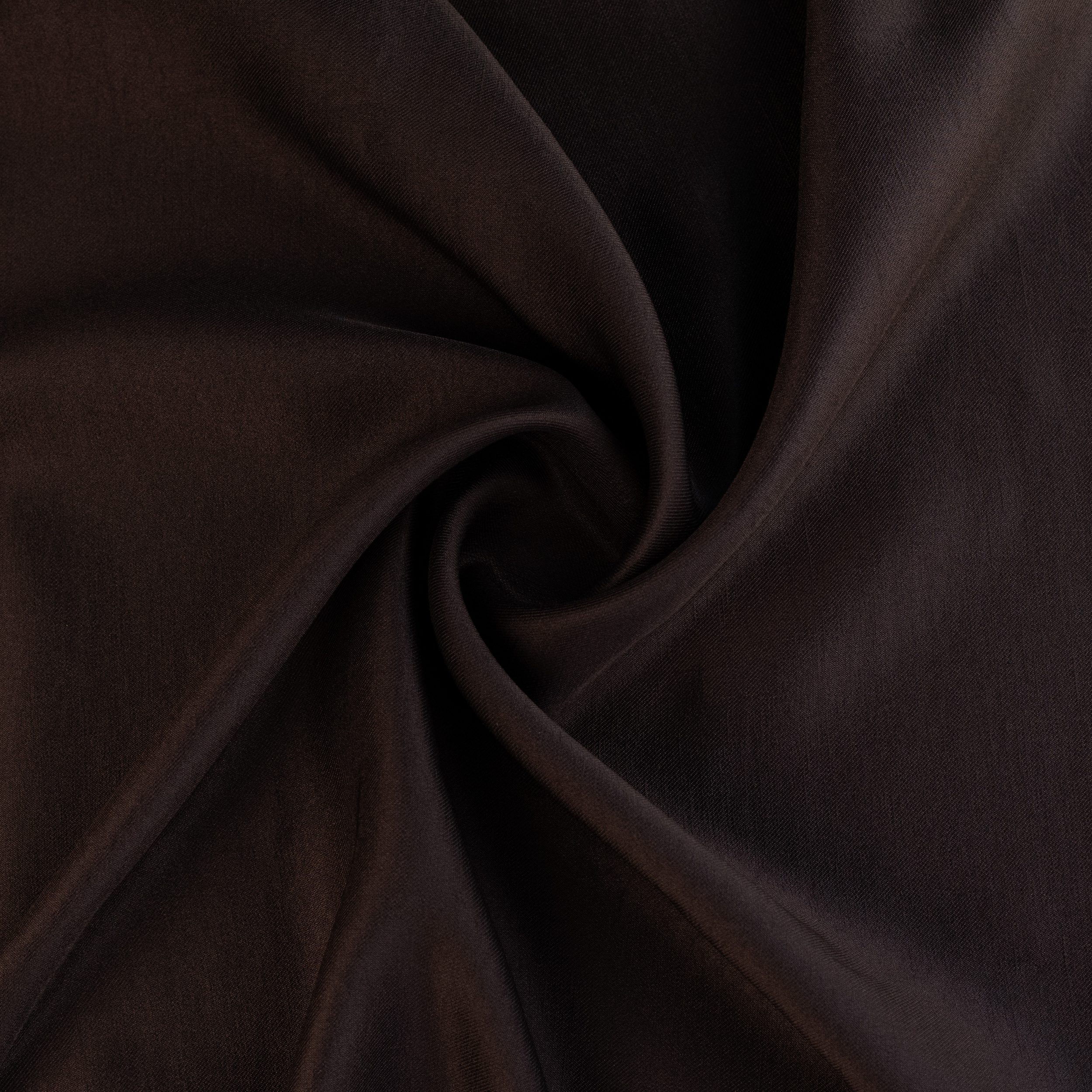 CLC-2703-C4055-TWIRL TKANINA ELEGANCKA WISKOZOWA - CIEMNY BRĄZOWY - obrazek 1