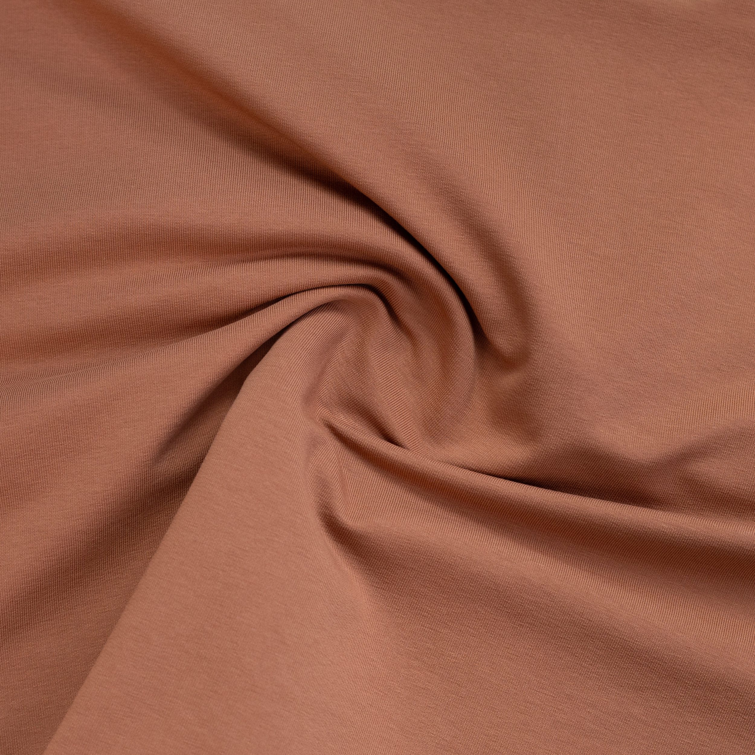 TU-20375-COFFEE-TWIRL FRENCH TERRY - BROWN - Image 1