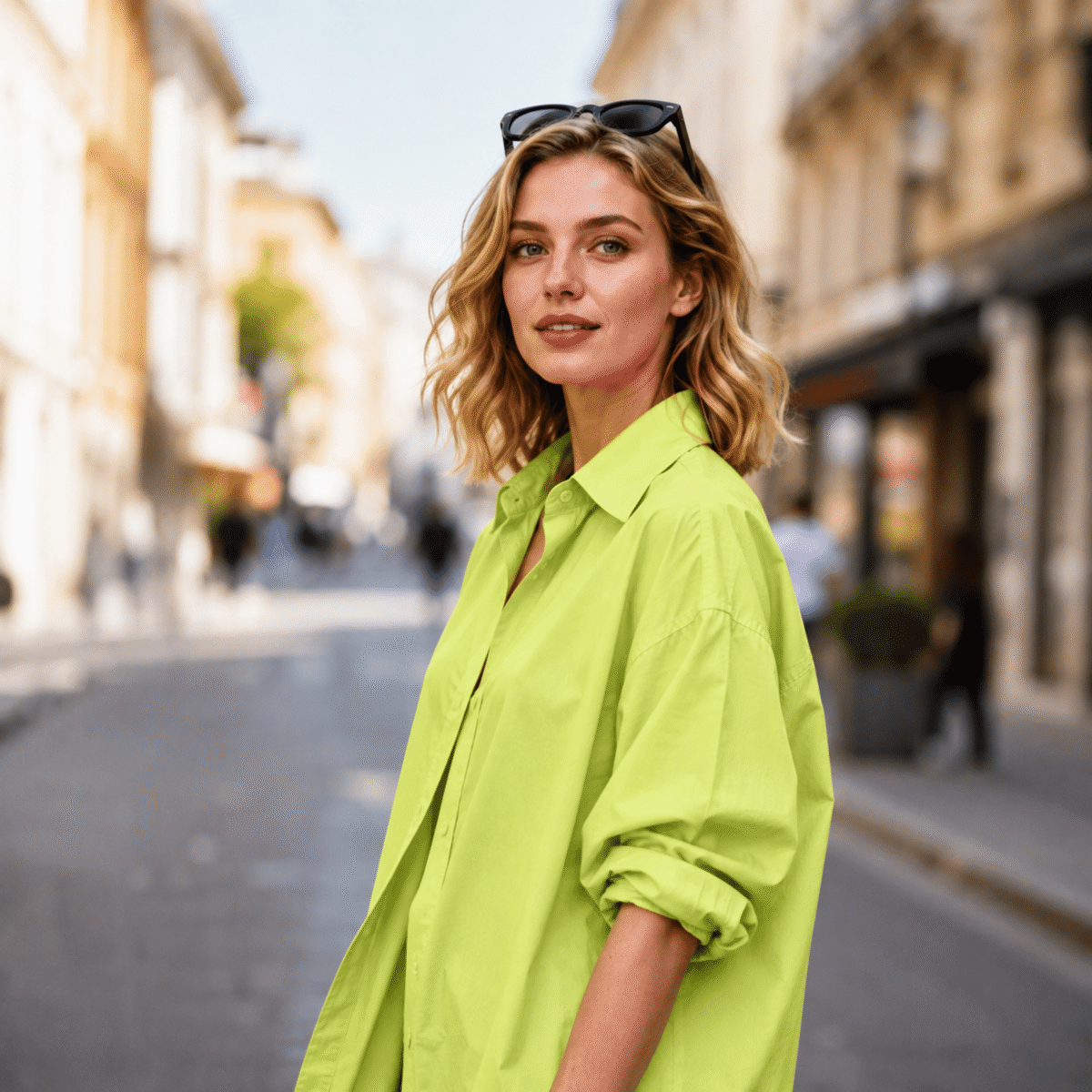 COTTON POPLIN - YELLOW - Image 2