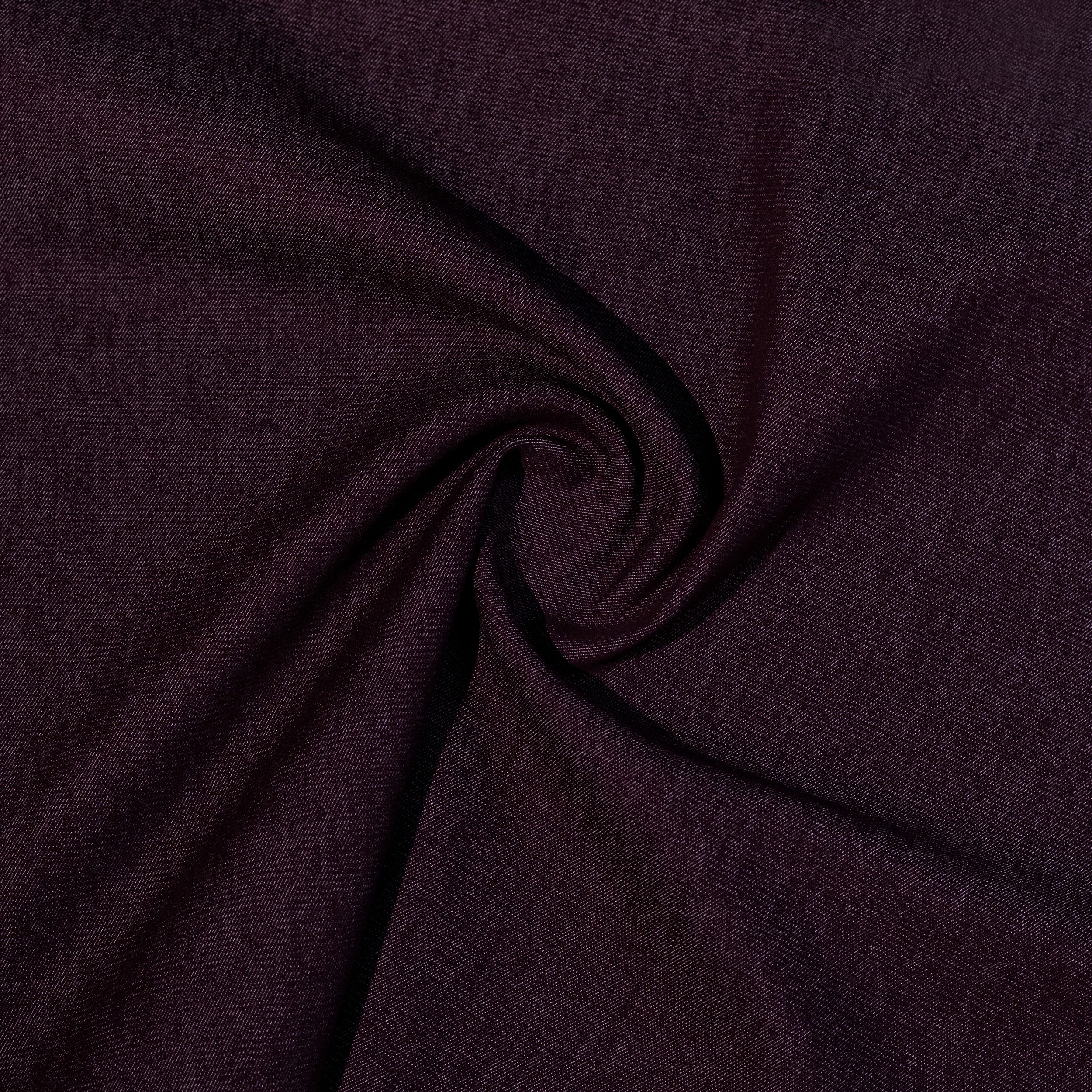 TU-20527-11-TWIRL TKANINA DENIM BAWEŁNIANO STRETCH GŁADKO - CZERWONE WINO - obrazek 1