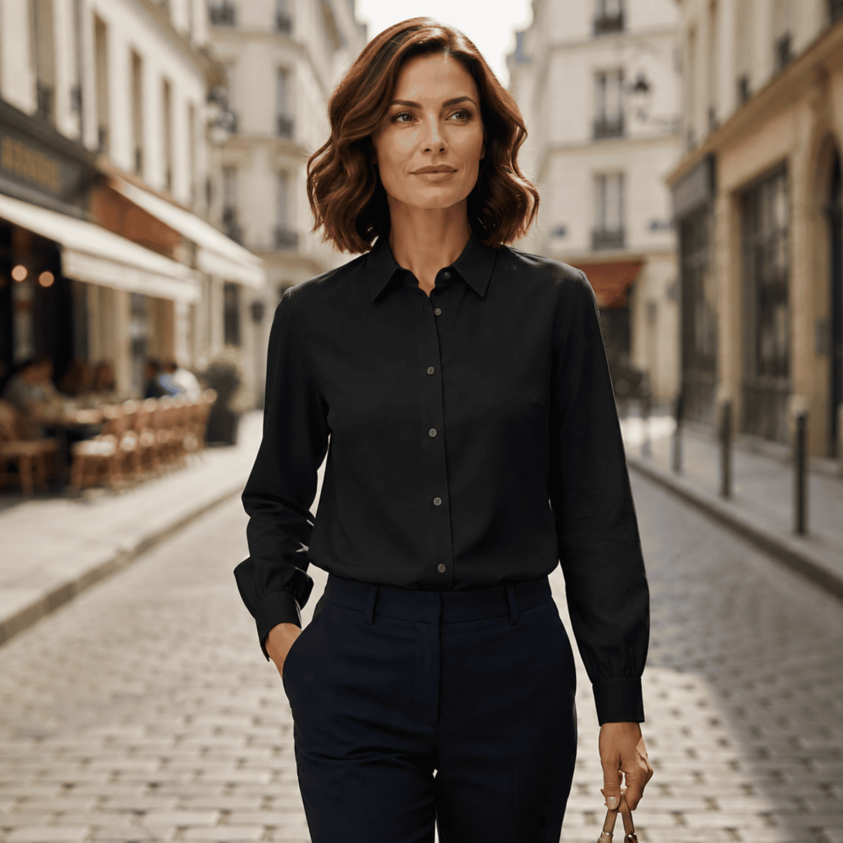 MELANGE DENIM - BLACK - Image 2