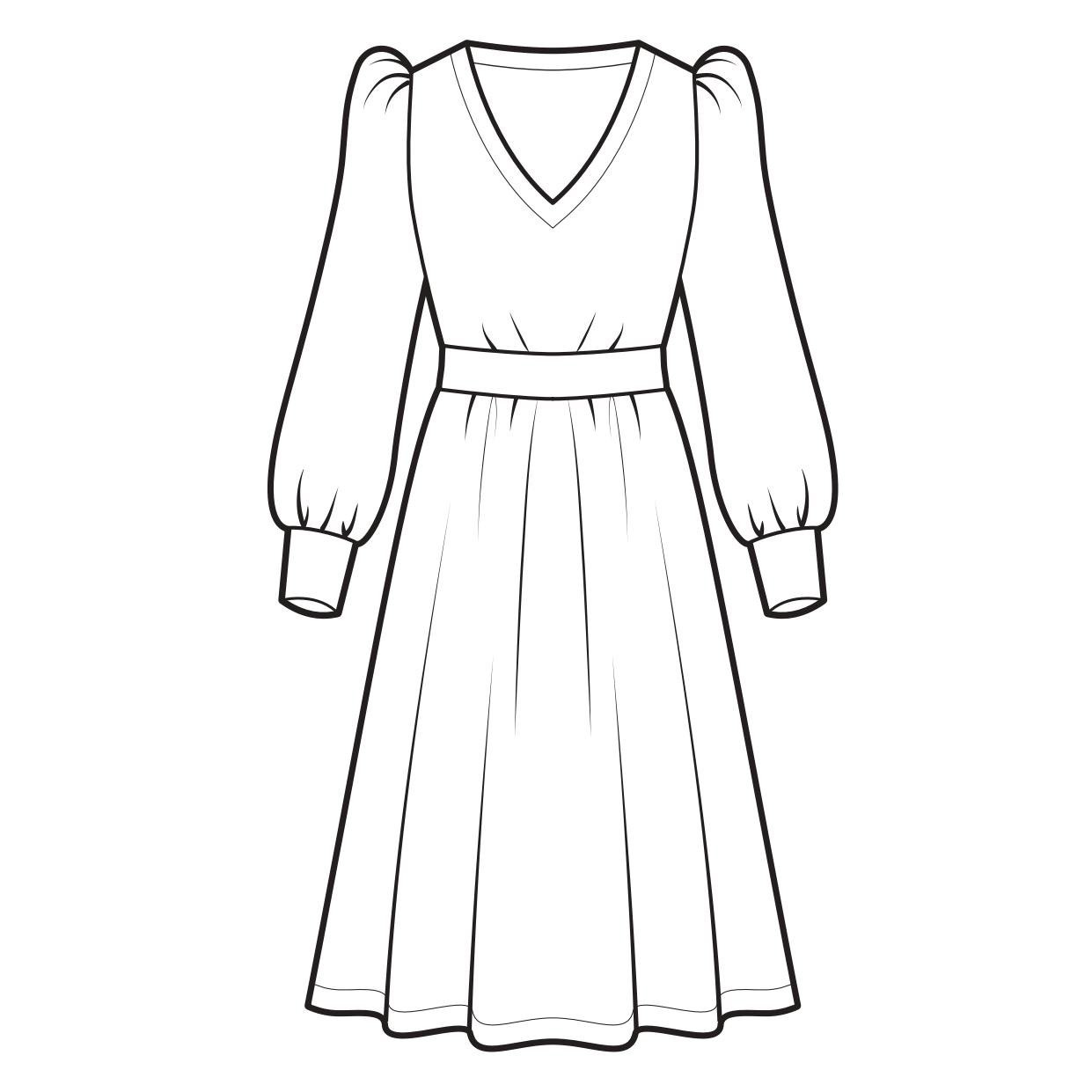 Fabric Requirement for Dress