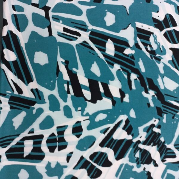VISCOSE TWILL PRINT - ABSTRACT