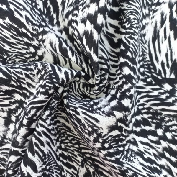 VISCOSE LINEN PRINT - ANIMAL