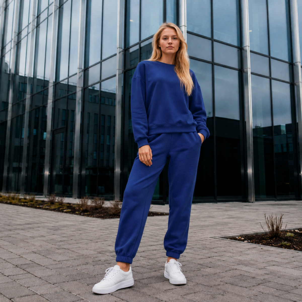 FRENCH TERRY - ROYAL BLUE - Image 2