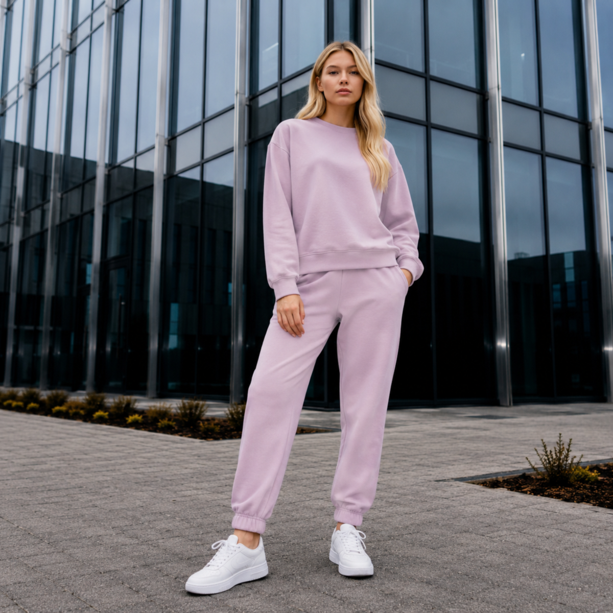 FRENCH TERRY - LIGHT PINK - Image 2