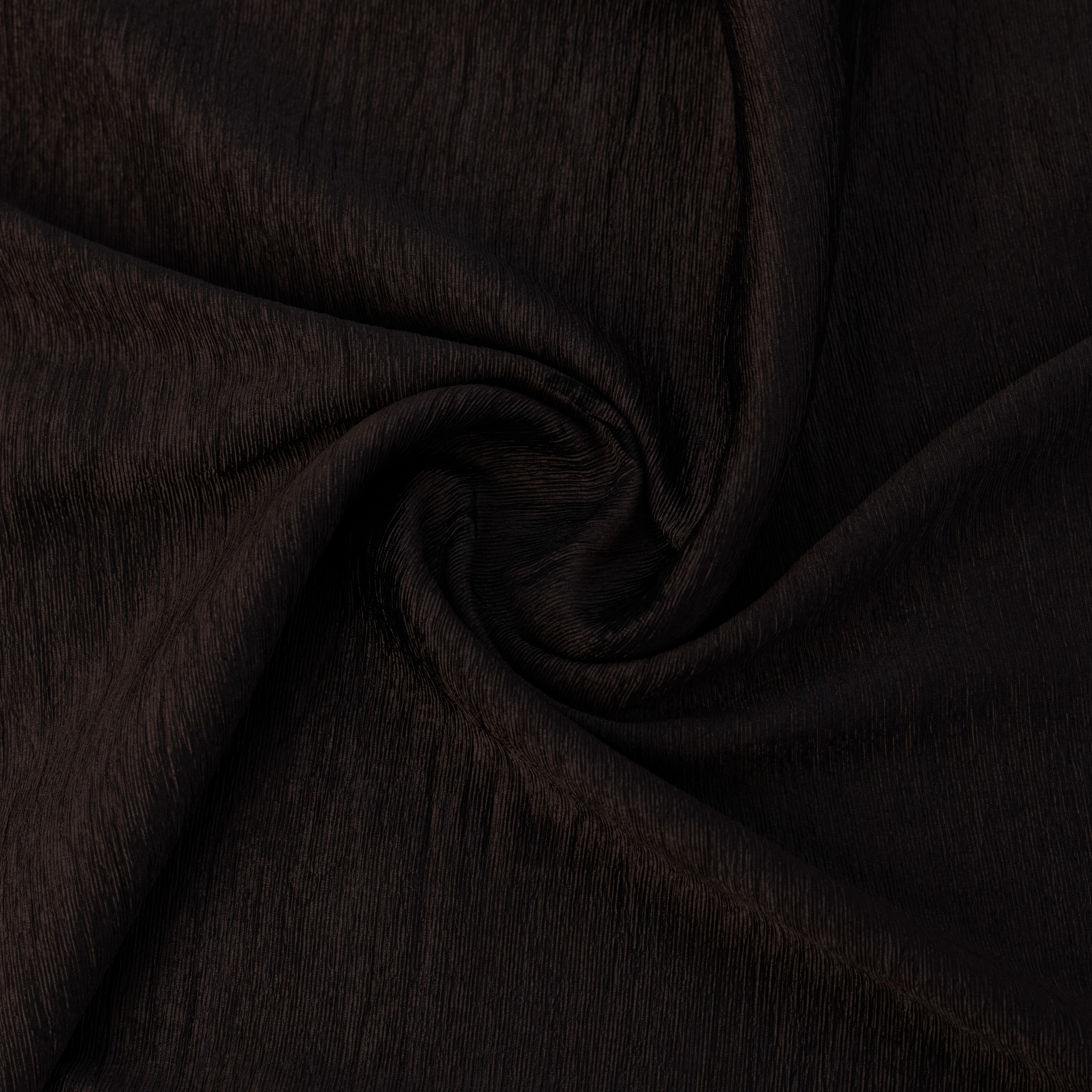 CLC-2683-1-TWIRL CHIFFON ACETATE – BROWN | Fashiontree