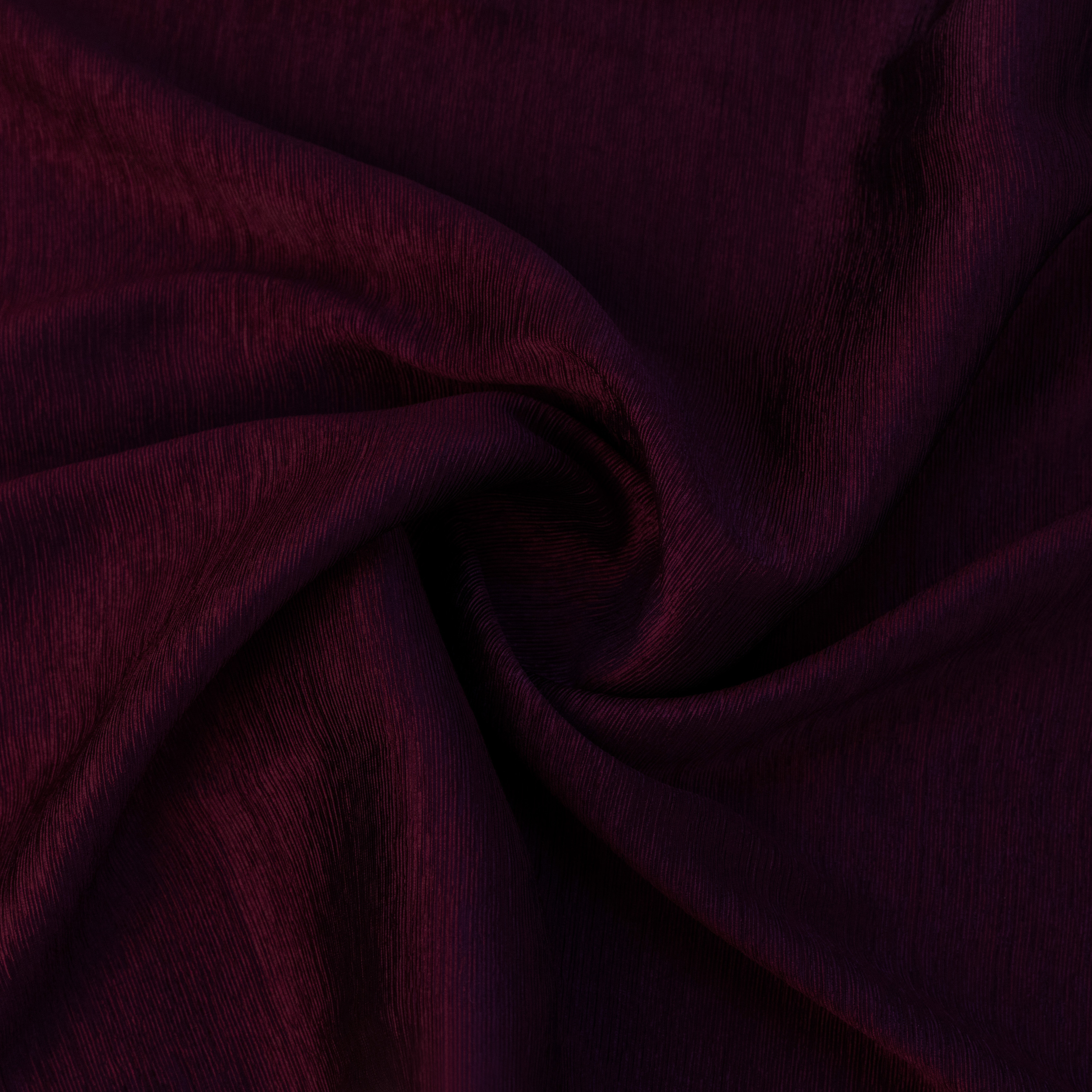 CLC-2683-2-TWIRL CHIFFON ACETATE – MAROON | Fashiontree