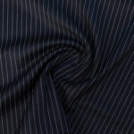 VISCOSE SUIT STRIPE - NAVY