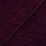 DZIANINA WELUR AKSAMITNY - BURGUND - obrazek 3