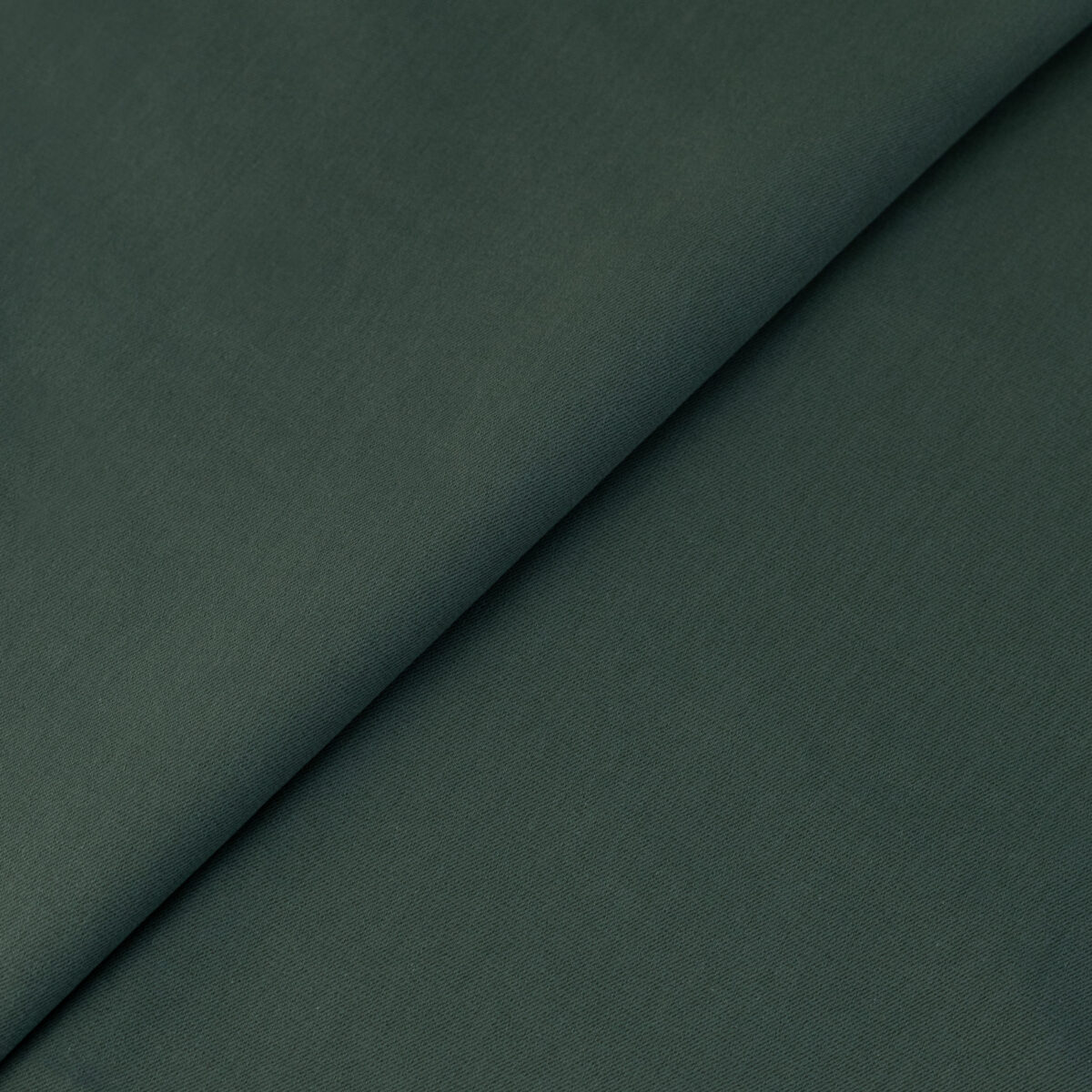 TKANINA DENIM BAWEŁNIANO STRETCH GŁADKO - KHAKI - obrazek 3