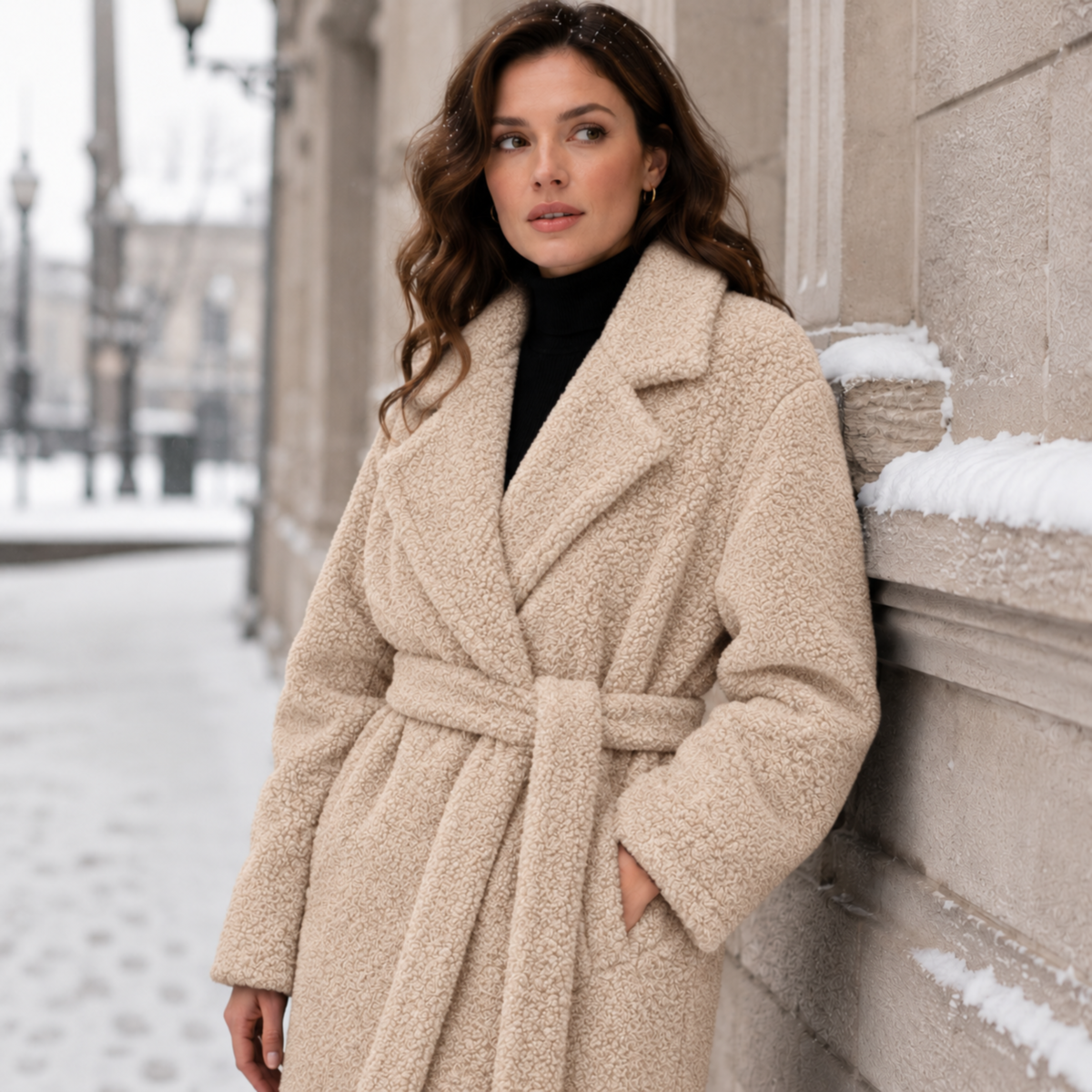 BOUCLE   - BEIGE - Image 2
