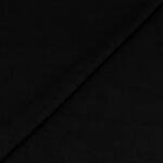 DZIANINA JERSEY RICHCEL Z ELASTANEM - CZARNY | Wiskoza | CLC-2688-12 | Fashiontree