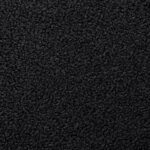 POLYESTER TEDDY FLEECE - BLACK - Image 3