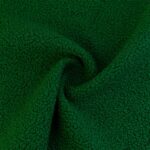 DZIANINA POLIESTROWA BARANEK - CIEMN ZIELONY