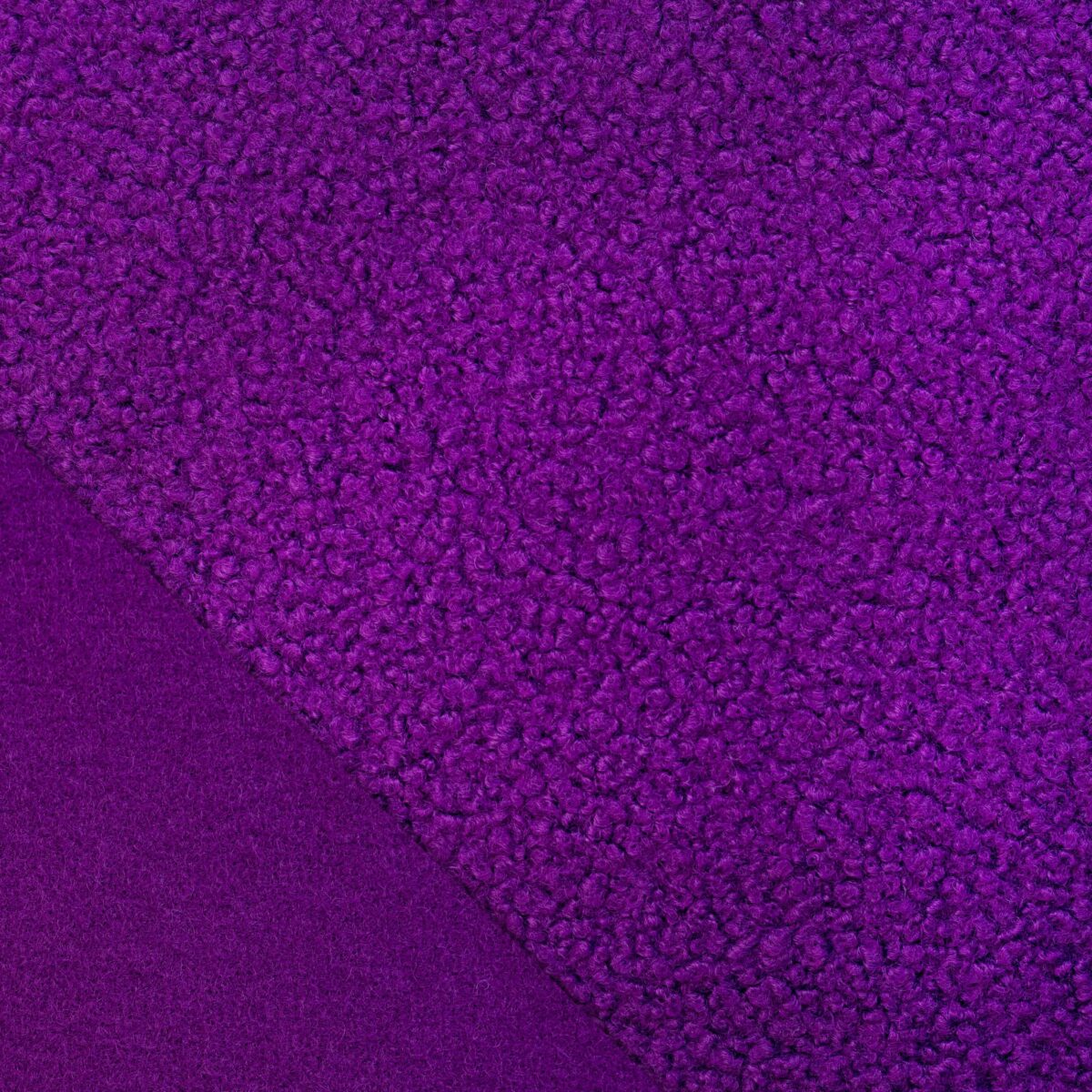 POLYESTER TEDDY FLEECE - VIOLET - Image 5