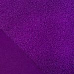 POLYESTER TEDDY FLEECE - VIOLET - Image 5