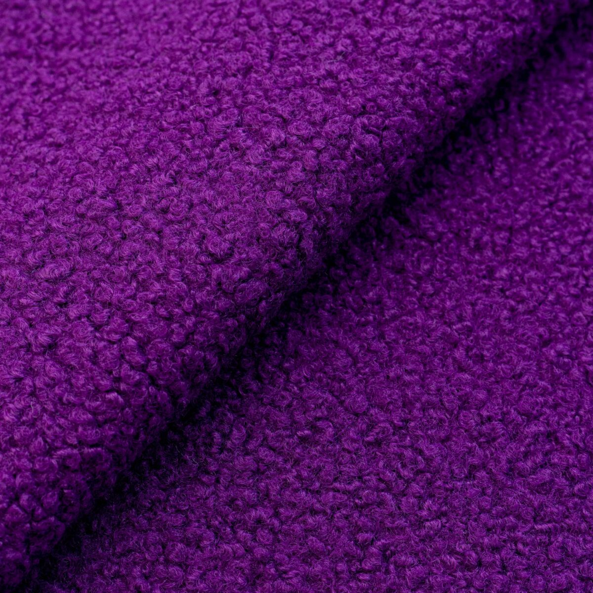 POLYESTER TEDDY FLEECE - VIOLET - Image 4