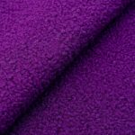 POLYESTER TEDDY FLEECE - VIOLET - Image 4