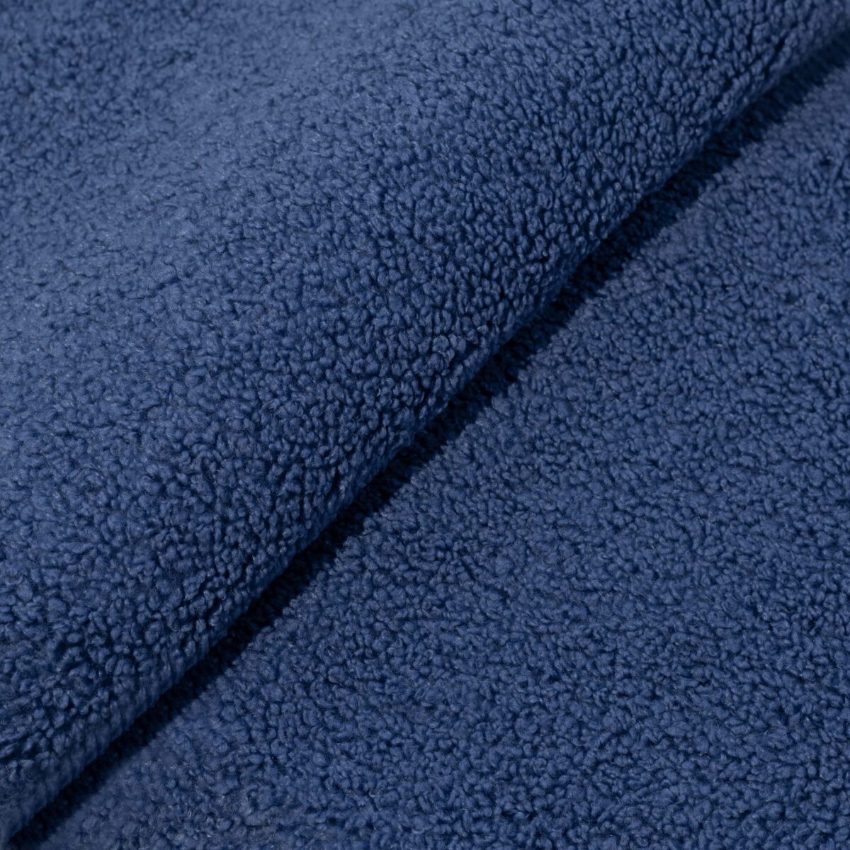 DZIANINA POLIESTROWA BARANEK - DENIM - obrazek 4