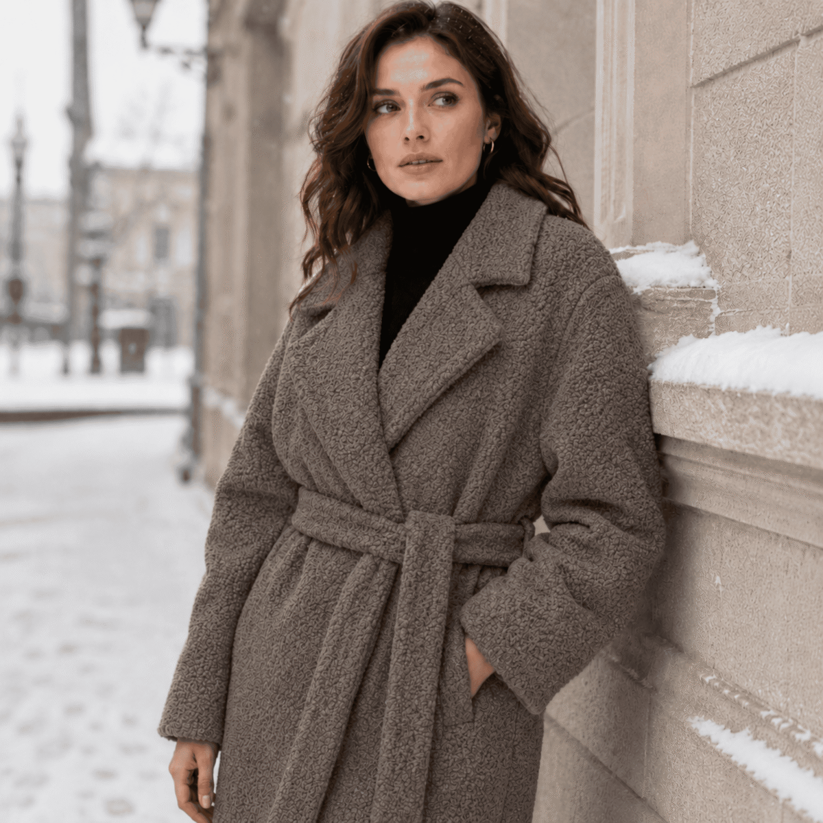 BOUCLE - BROWN - Image 2