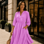 TKANINA POLIESTROWA FRENCH TWILL - RÓŻOWY - obrazek 2