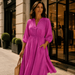 FRENCH TWILL - FUCHSIA - Image 2