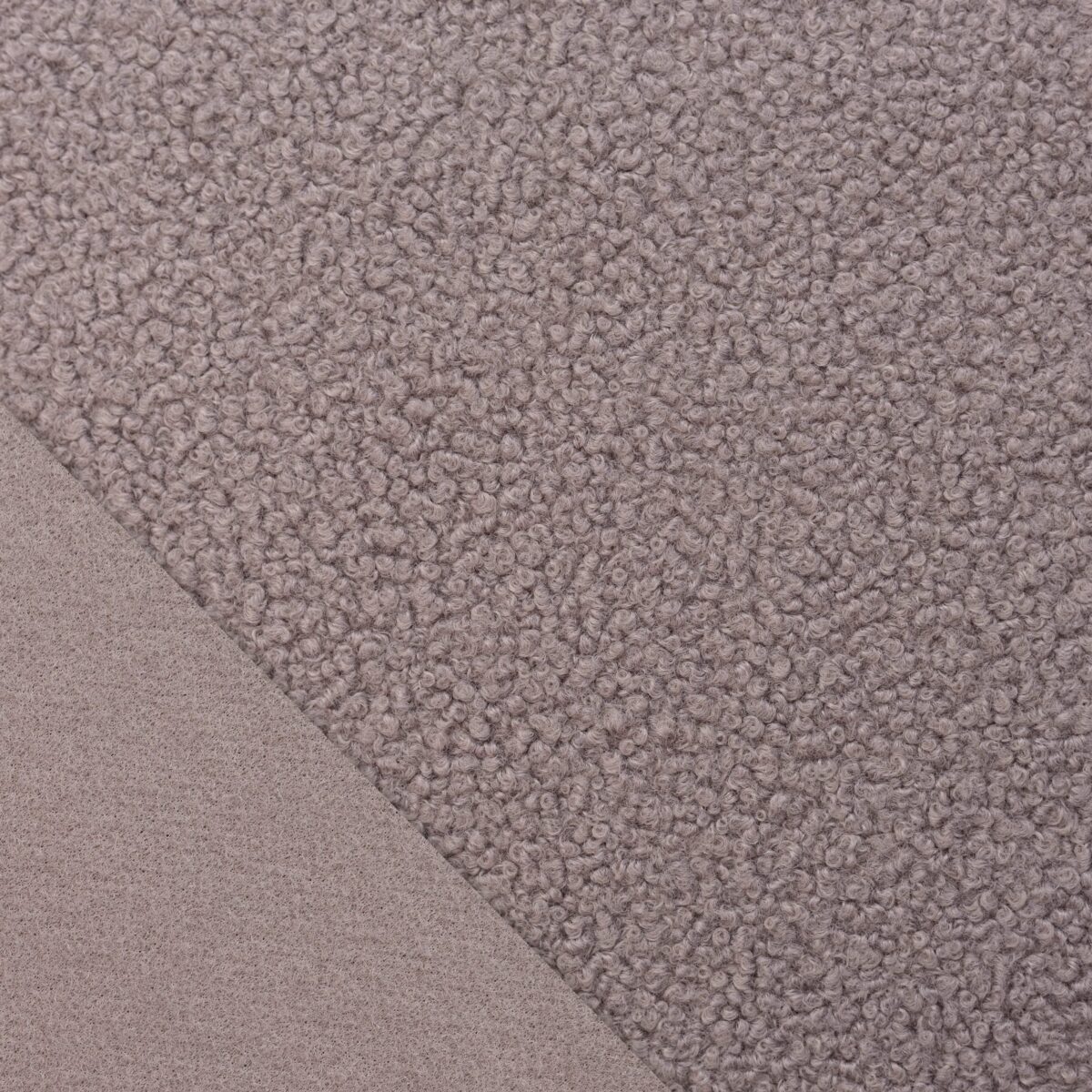 POLYESTER TEDDY FLEECE - PEARL BEIGE - Image 5