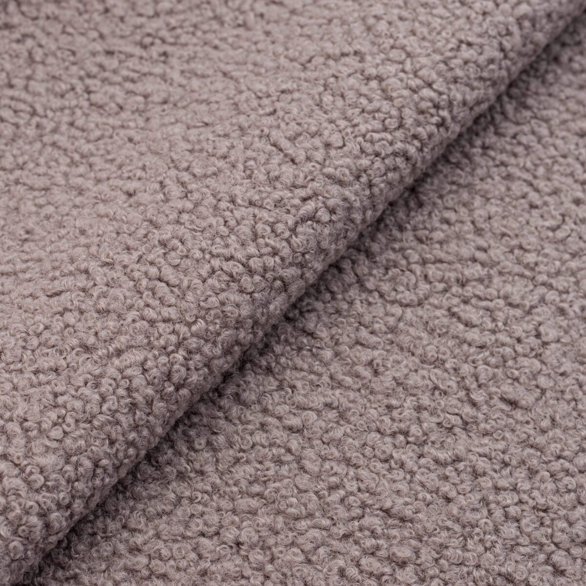 POLYESTER TEDDY FLEECE - PEARL BEIGE - Image 4
