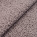 POLYESTER TEDDY FLEECE - PEARL BEIGE - Image 4