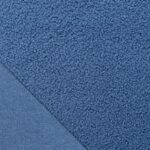 POLYESTER TEDDY FLEECE - DENIM - Image 5