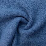 POLYESTER TEDDY FLEECE - DENIM