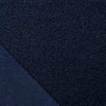 POLYESTER TEDDY FLEECE - NAVY - Image 5