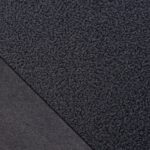 POLYESTER TEDDY FLEECE - DARK GREY - Image 5