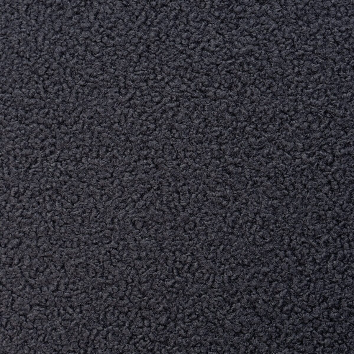 POLYESTER TEDDY FLEECE - DARK GREY - Image 3