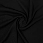 TKANINA WISKOZOWA TWILL - CZARNY
