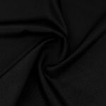 POLYESTER SHIMMER SHINY - BLACK