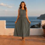 NYLON RAYON SALMA - KHAKI - Image 2