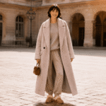 KNITTED OVERCOAT PERUGIA - BEIGE - Image 2