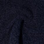 KNITTED OVERCOAT PERUGIA - NAVY