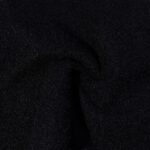 KNITTED OVERCOAT PERUGIA - BLACK