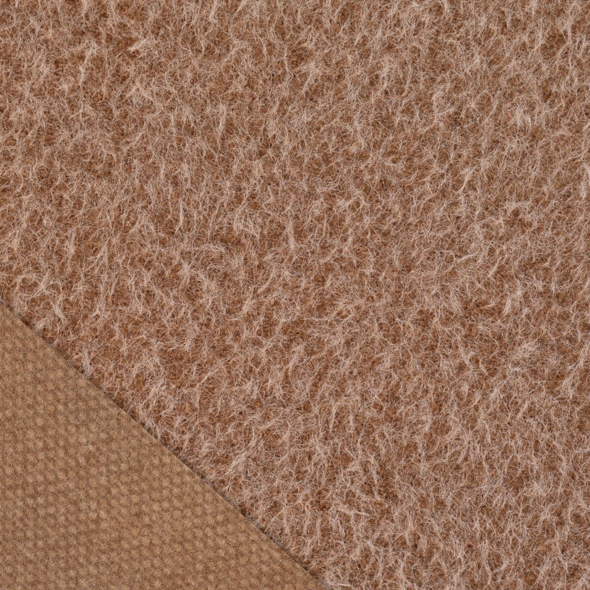 KNITTED OVERCOAT PERUGIA - MOCHA - Image 5