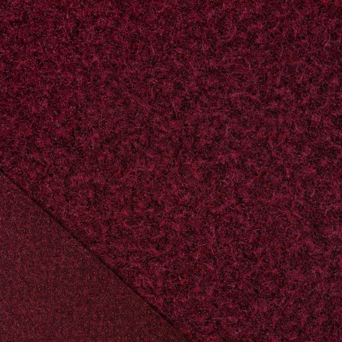 KNITTED OVERCOAT PERUGIA - WINE - Image 5